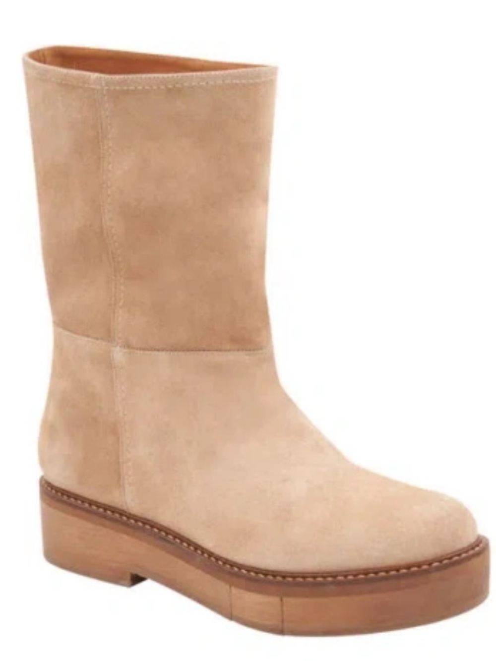 André Assous Palmer Platform Boots Size 37
